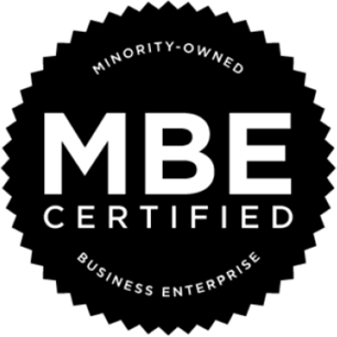 Minority Business Enterprise (MBE) certified